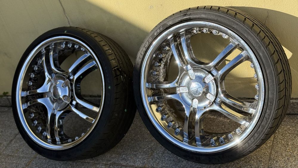 4 jantes com pneus novos