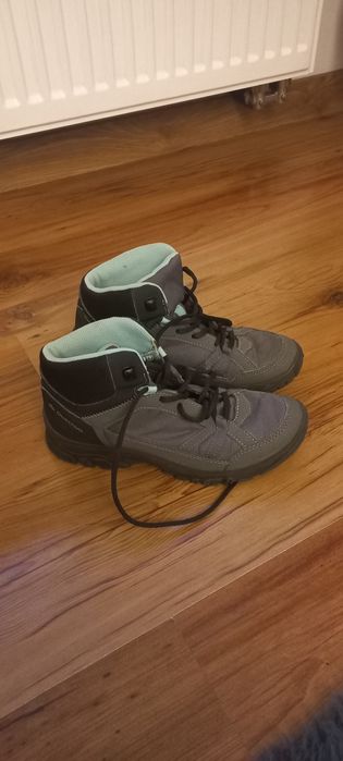 Buty trekkingowe damskie dziewczęce Decathlon 36
