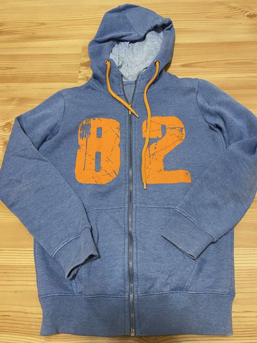 Niebieska bluza z kapturem r. S Moodo