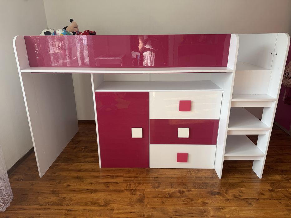 Meble dzieciece , lozko, zestaw