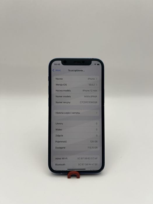 Iphone 12 mini niebieski 128 gb