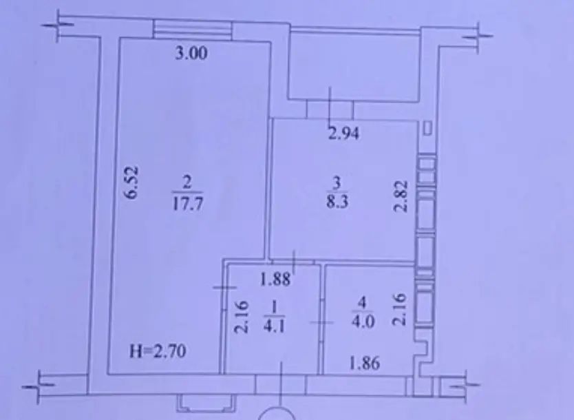 Продам однокомнатную квартиру ЖК Гидропарк