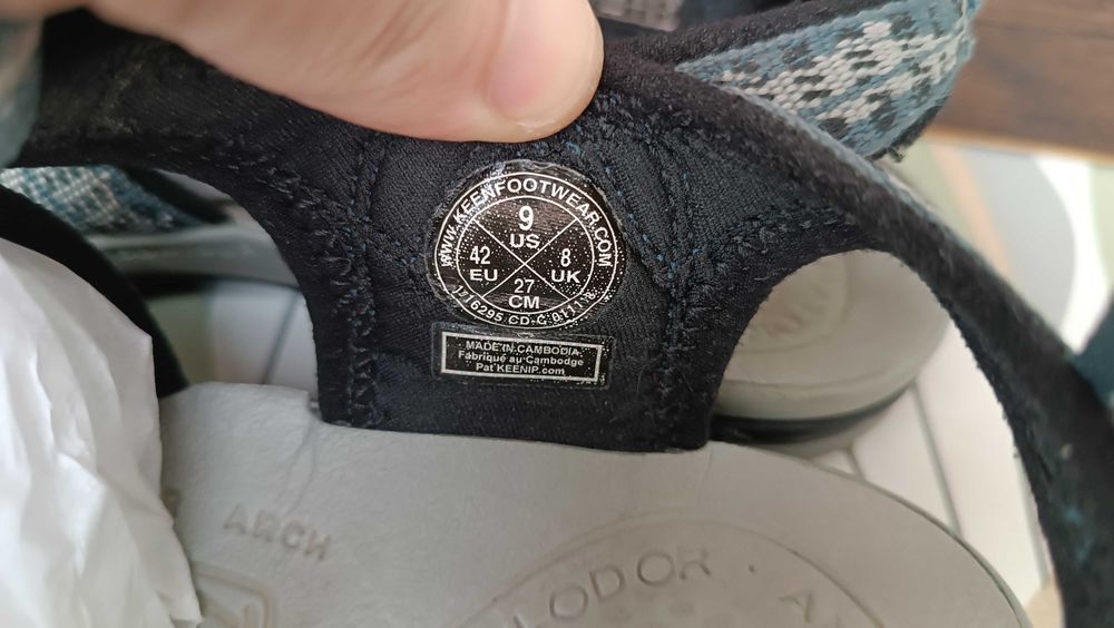 Сандалии Keen Waterproof, мужские, р. 42 27 см