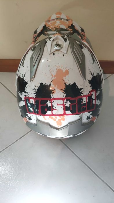 Capacete moto usado