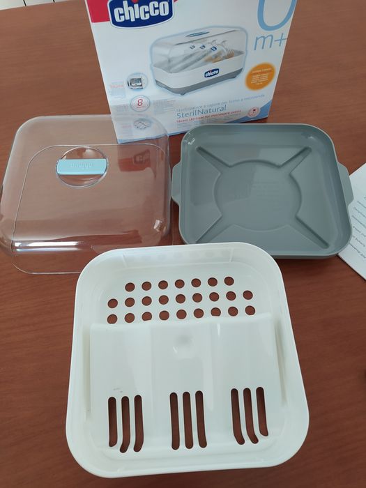 Esterilizador a vapor para microondas