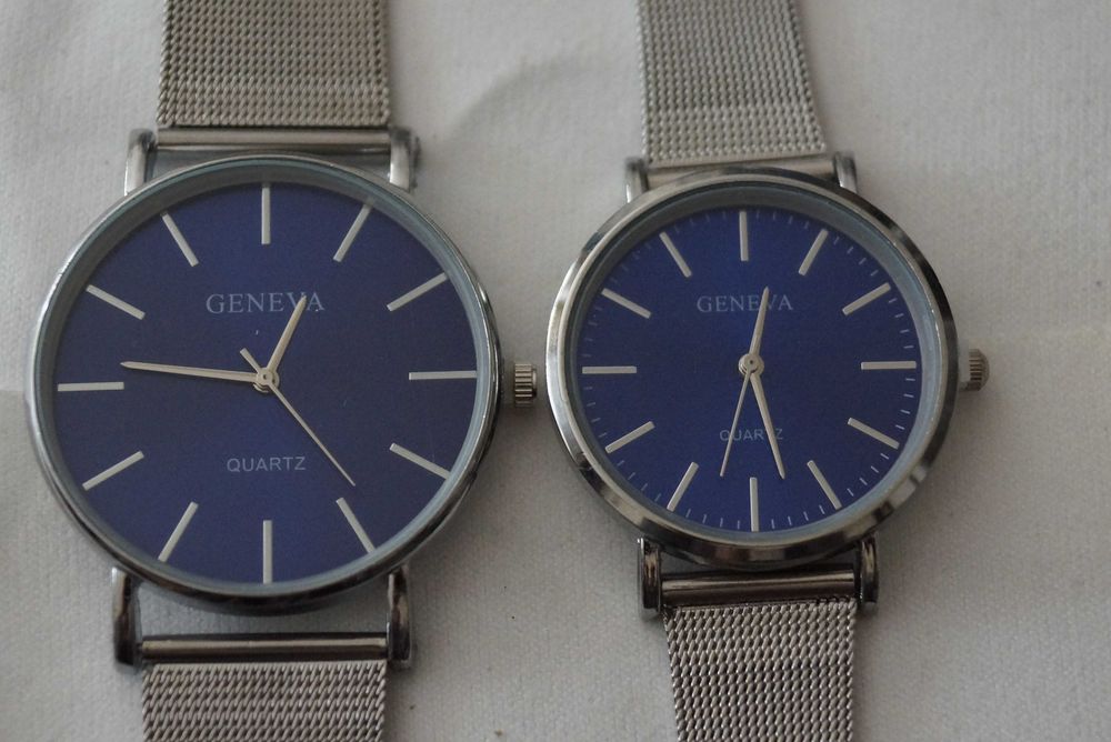 nowy komplet zegarków dla pary