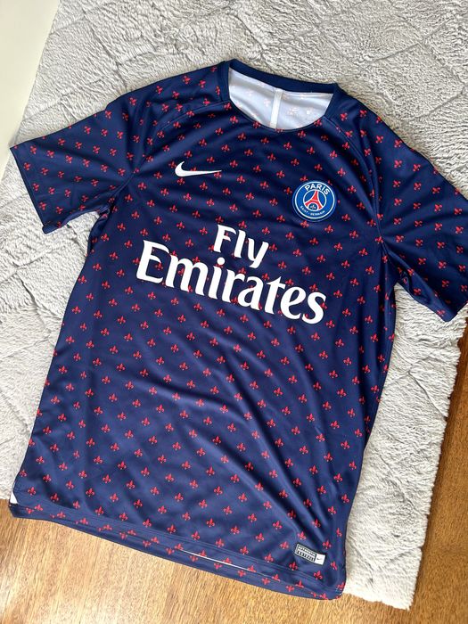 Granatowa koszulka piłkarska PSG (Paris Saint Germain), Nike