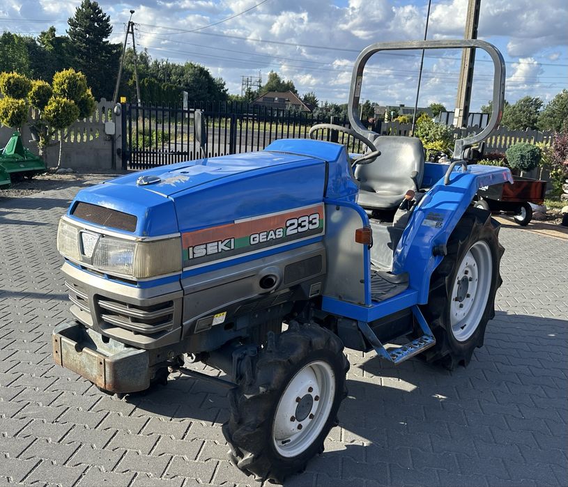 Mini Traktor Iseki TG233 23km 4x4 w oryginale