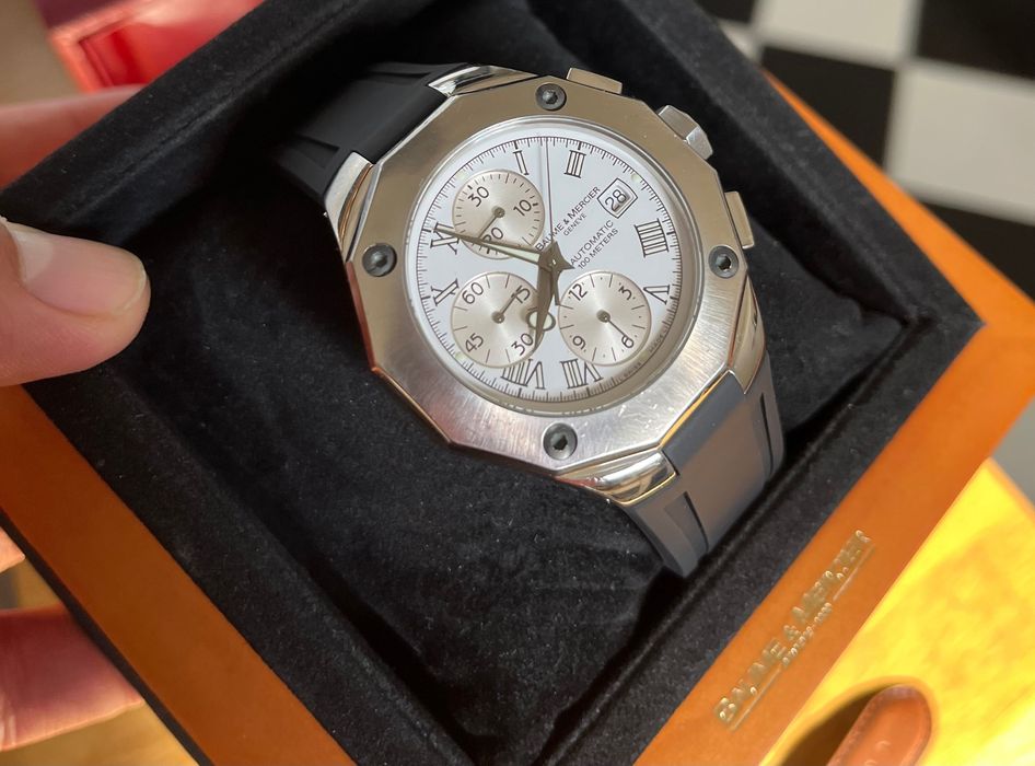 Zegarek męski Baume & Mercier Riviera Chronograph Ref. 65541