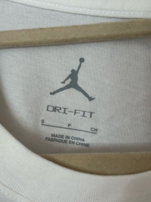 Koszulka Jordan S Dri fit biała Logo tshirt NOWA