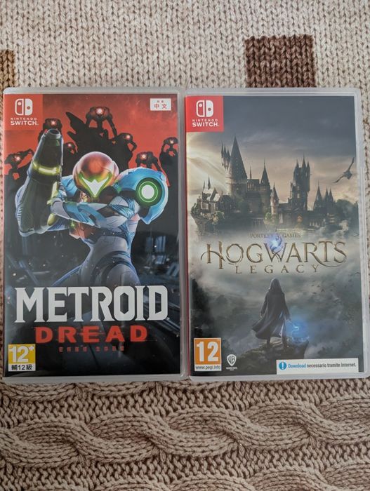 Nintendo Switch Metroid Dread, Hogwarts legacy