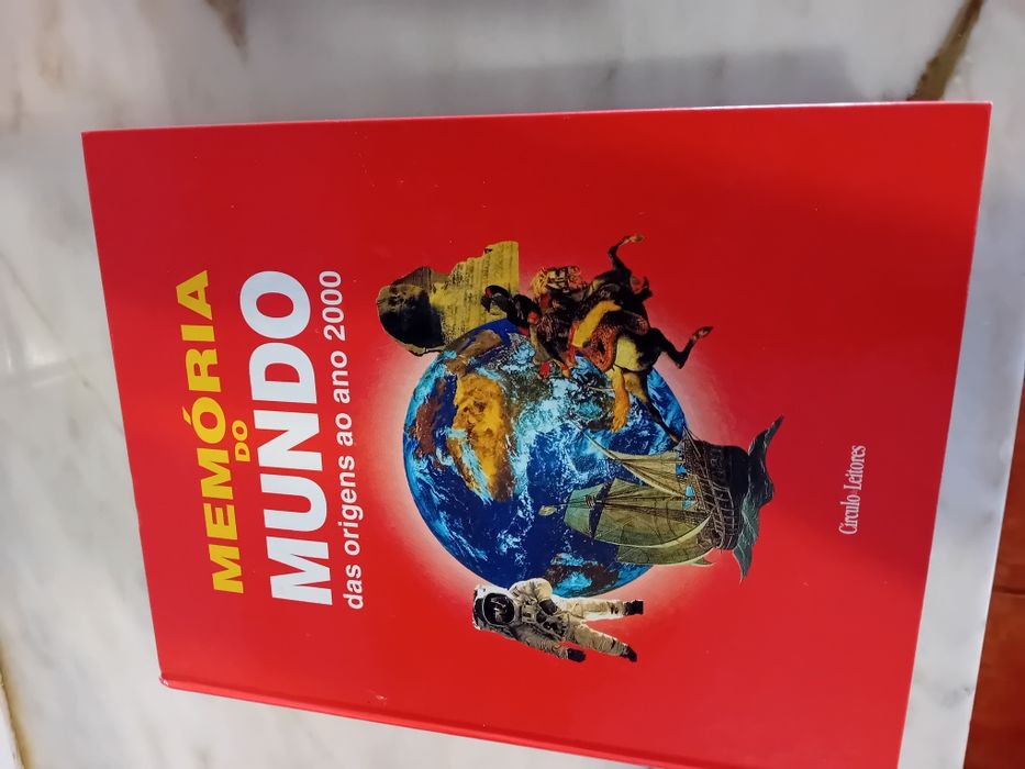Conjunto de 2 Livros Memória do Mundo e Memória de Portugal