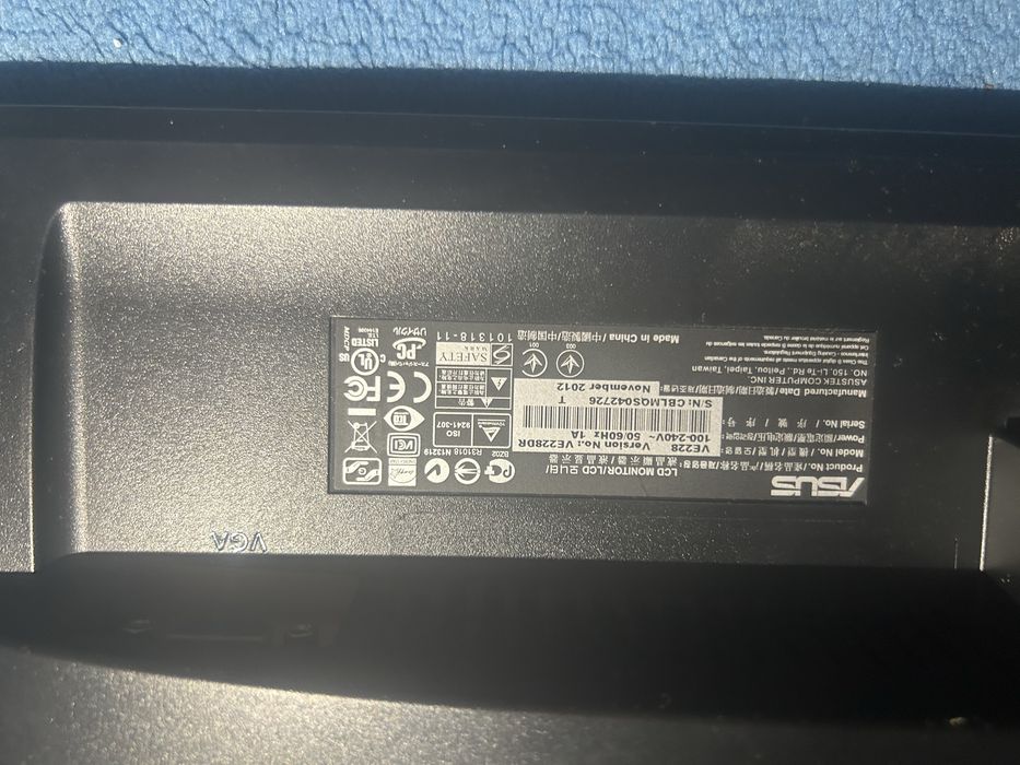 Monitor da marca Asus