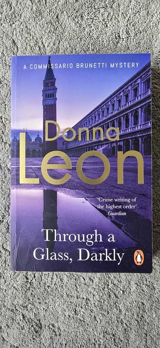Selling Donna Leon's Book - Through a Glass, Darkly