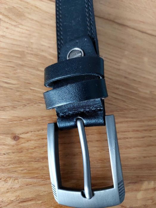 Pasek skórzany męski