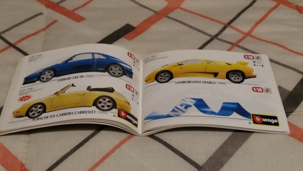 Catálogo Burago 1999