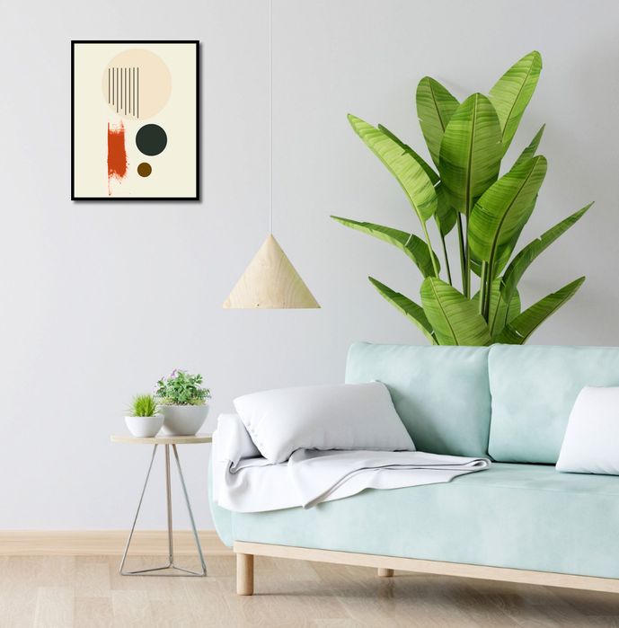 Plakat 40x50cm Symetryczna Struna