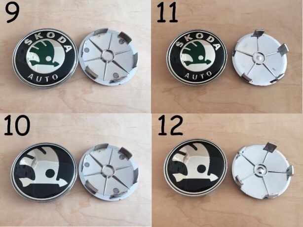 Колпачки/заглушки/колпачок/колпаки в литые диски Skoda Шкода VRS