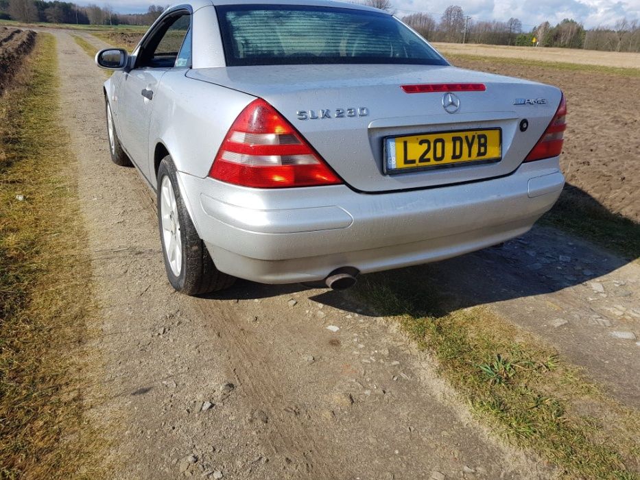 Klapa Bagażnika Tył Tylna Mercedes SLK R170 744