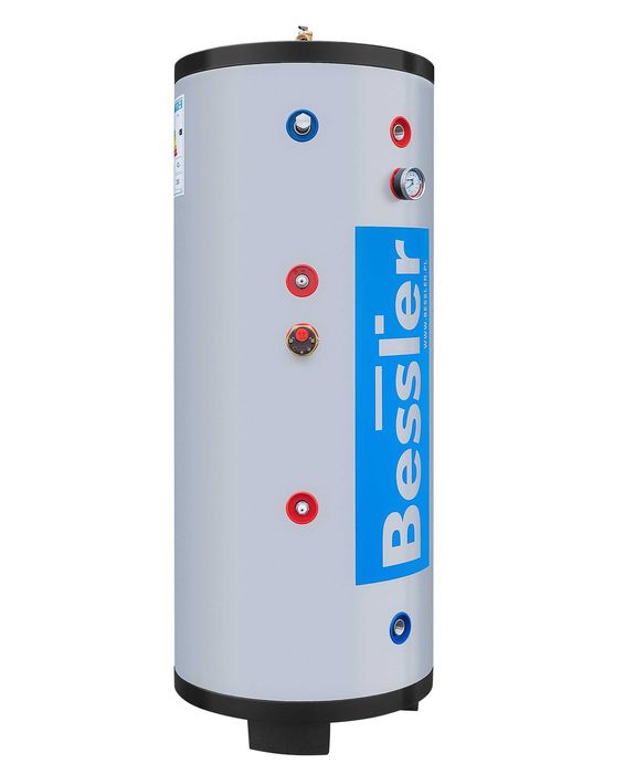 ZASOBNIK CWU BOJLER 300l z wężownicą 2,4 m² ze stali nierdzewnej