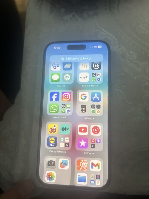 Iphone 15 256gb pudelko