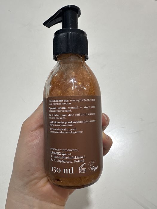 OnlyBio ritualia shimmering body oil