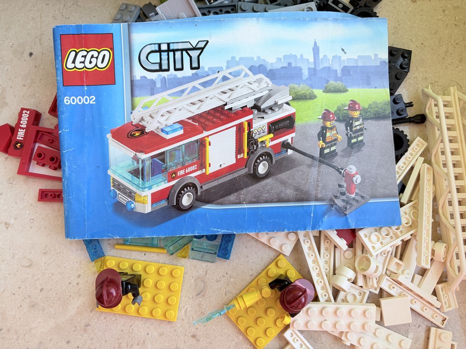 LEGO CITY 60002;Пожежна машина