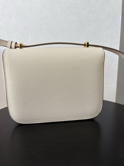 Шкіряна молочна сумочка сумка Гермес Hermes