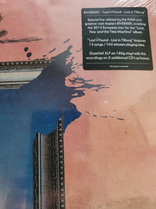 3LP+2CD: Riverside-"Lost'n'found - Live in In Tilburg" stan mint/folia