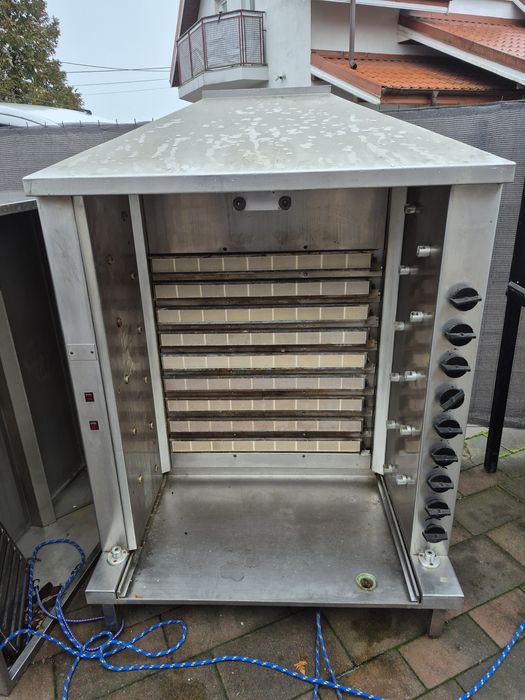 Duży Grill,  rożen na kurczaki 56szt