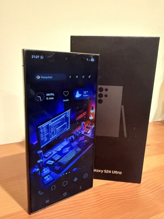 Galaxy S24 ultra de 512gb como novo