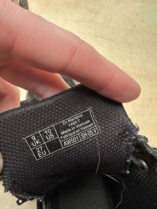 Botki sznurowane kozaki sneakersy Dr. Martens unisex streetwear