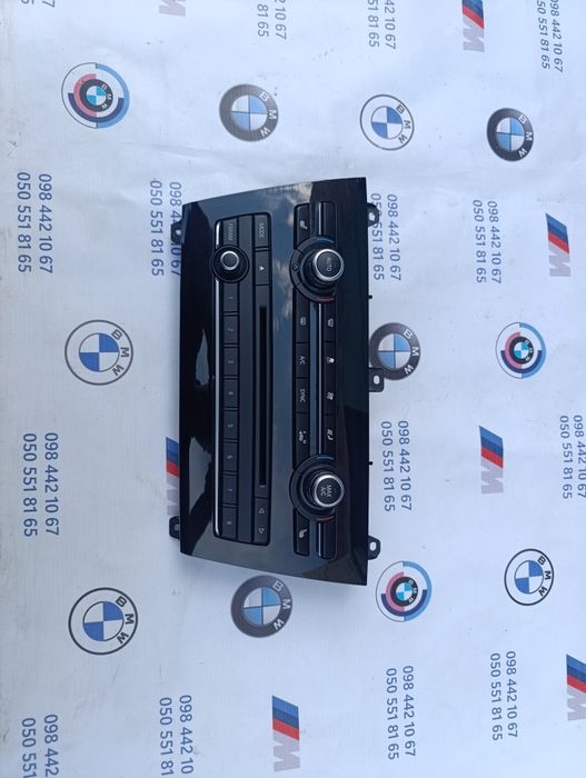 Блок управління кондиціонером клімат контроль блок кліми BMW X3 F25 X4 F26 11-17 рест блок управления кондиционером клима БМВ Ф25 Ф26