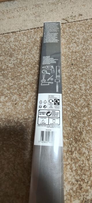 Roleta materiałowa kolor szary 60cm NOWA