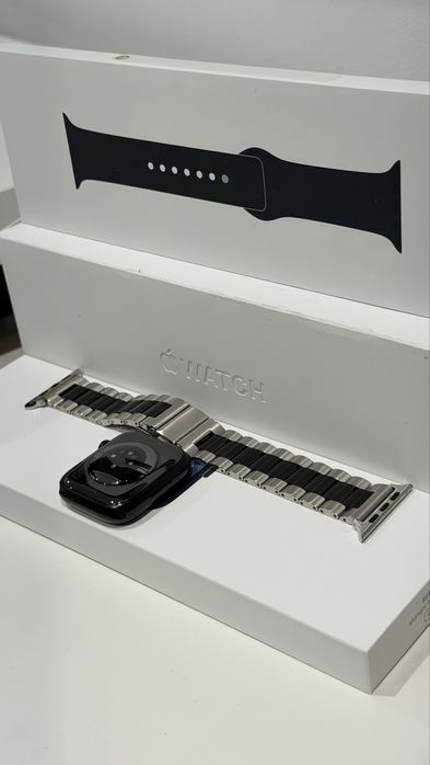 Apple Watch Series 9 45mm + Pulseira Inox