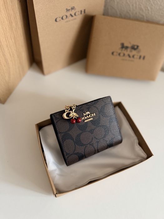 Гаманець Coach коач з натуральної шкіри Премуім якості! Великий вибір!