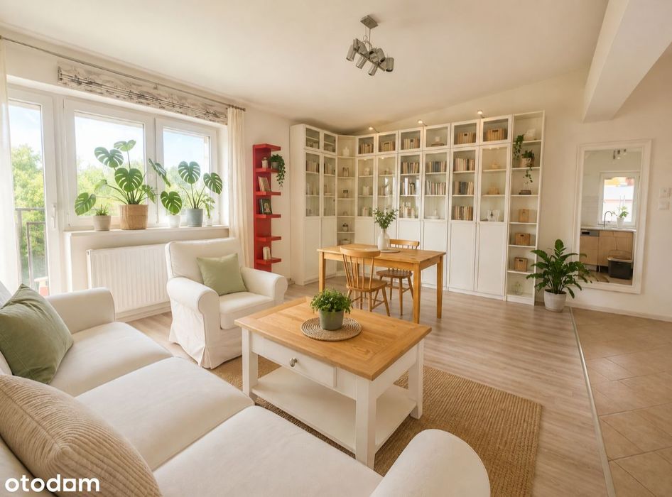 Słoneczne mieszkanie 60,53 m² | 3 pokoje | ul. Górna - po godz. 16.00
