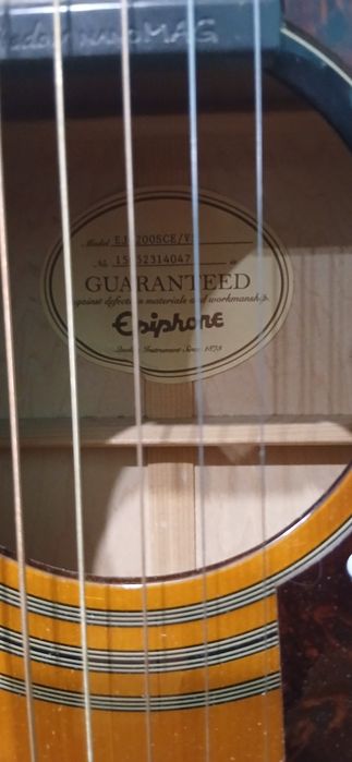 Гітара Epiphone EJ-200CE/VS