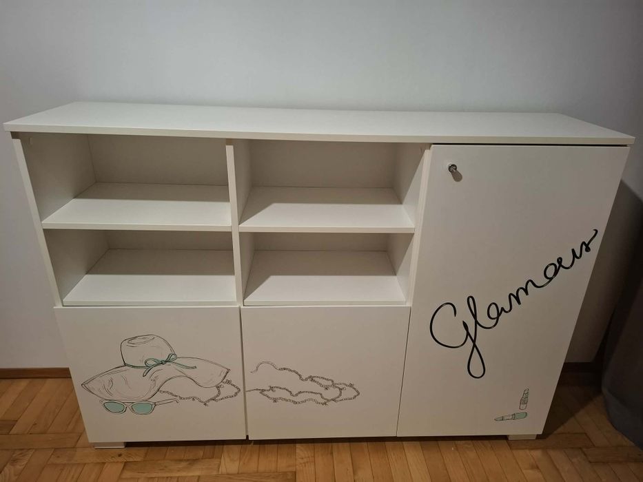 Komoda biała MEBLIK