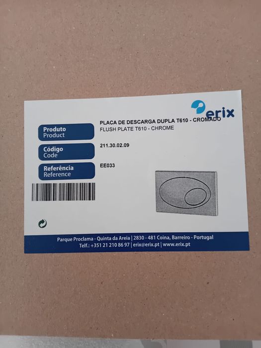 Placas de descarga ERIX