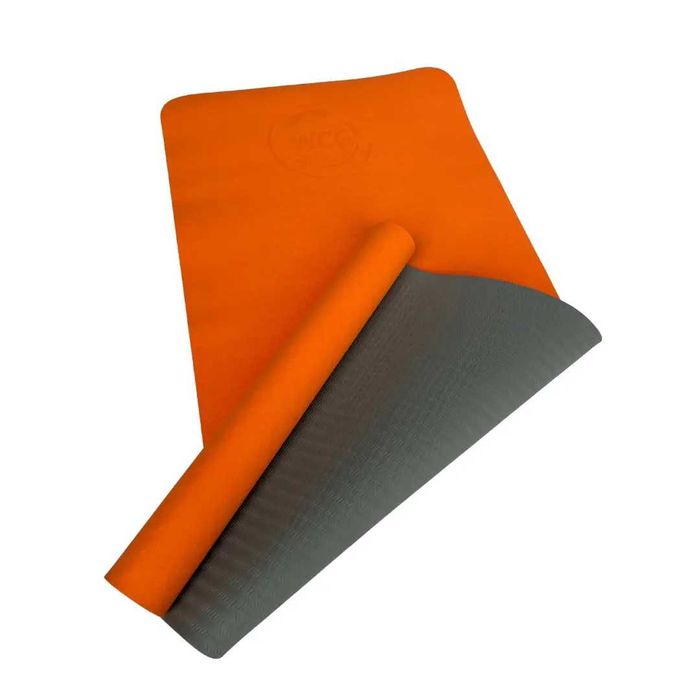 Килимок для йоги та фітнесу TPE 183х61см товщина 4мм (йога мат) WCG M7