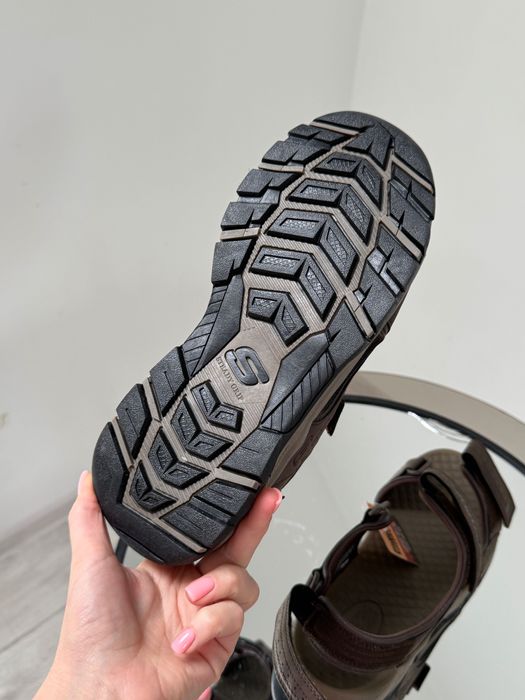 Мужские босоножки на липучках Skechers 39/41/42/45/46р