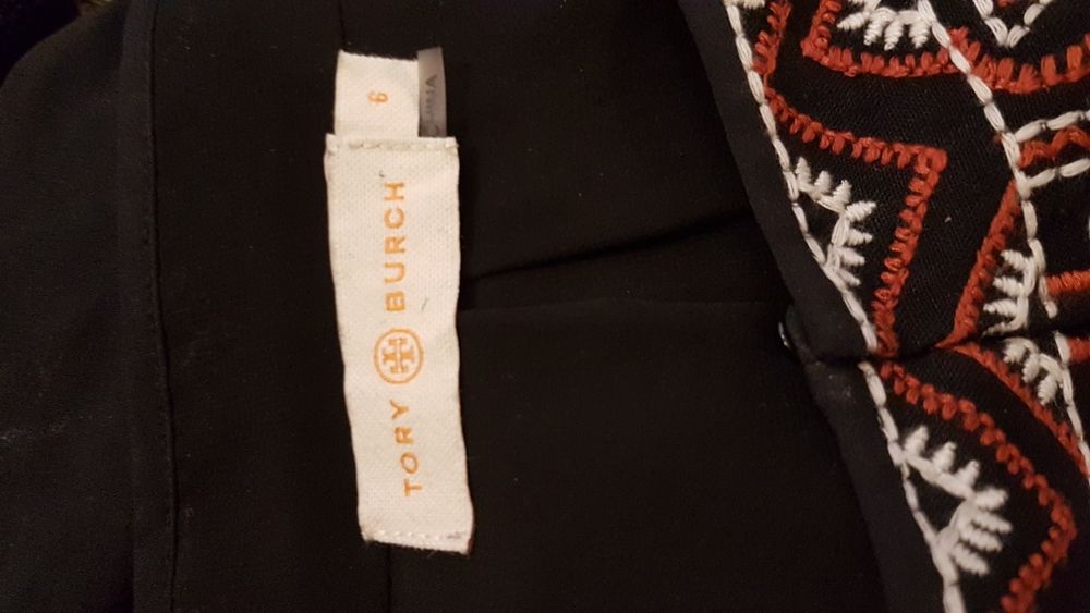 Jedwabna sukienka Tory Burch rozm.M