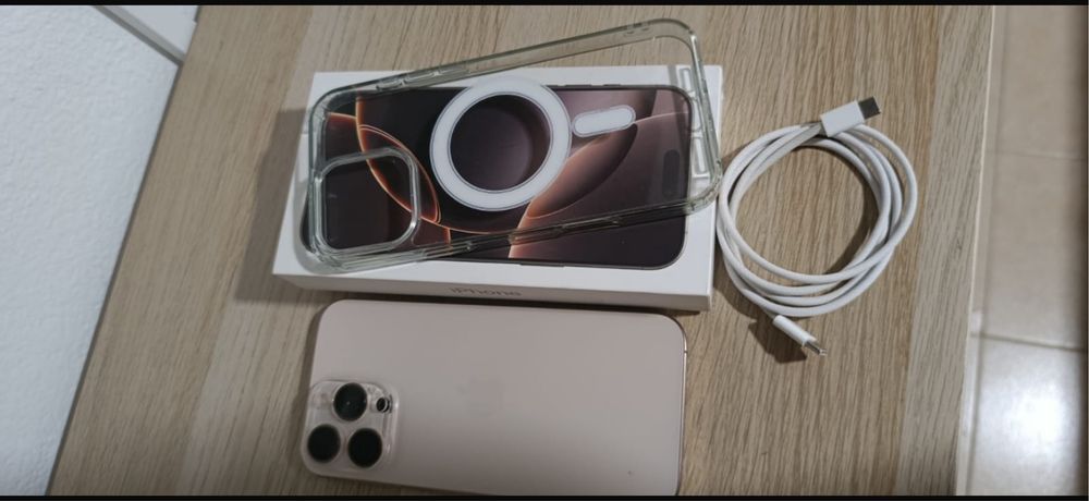 Iphone 16 pro max 256gb titanum desert  valor nao negociavel
