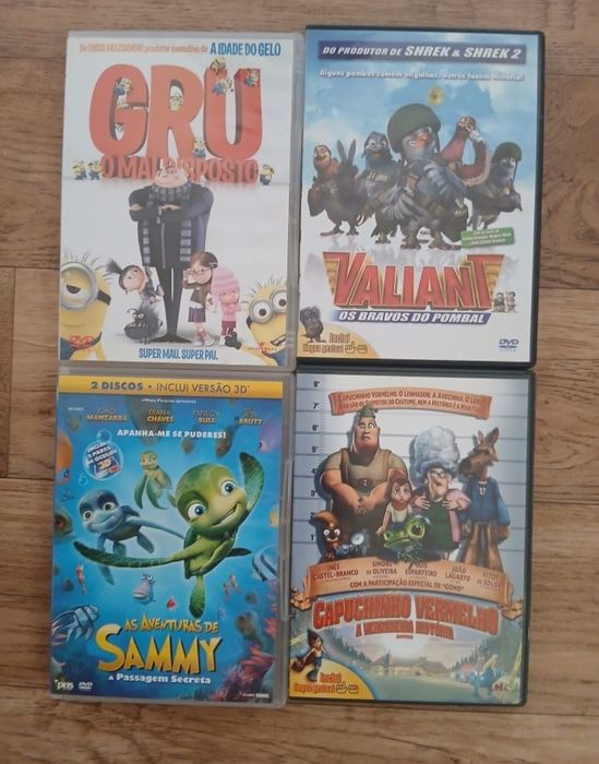 Filmes animação bom estado