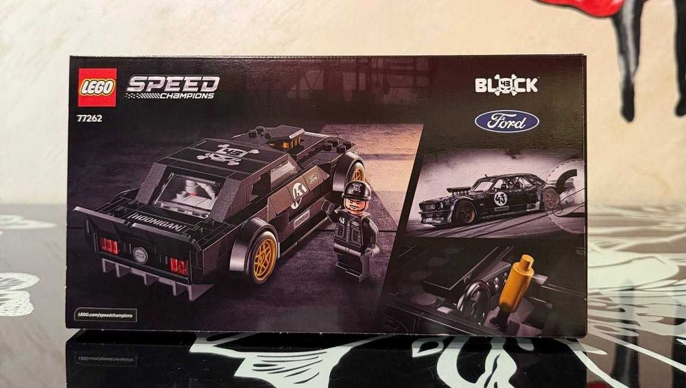 Конструктор LEGO Speed Champions 77262 Ford Mustang Hoonicorn V1 '65 Ken Block