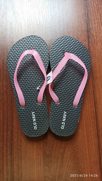 Вьетнамки шлепки сланцы Old navy, 20 см