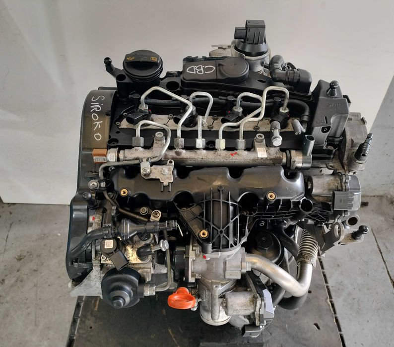 Motor Vw Scirocco 2.0 tdi Ref: CBD