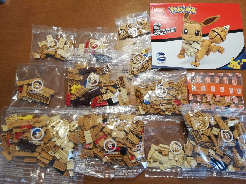 Klocki Mega Pokemon Eevee