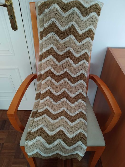 Manta de bebé feito à mão para cama de guardas